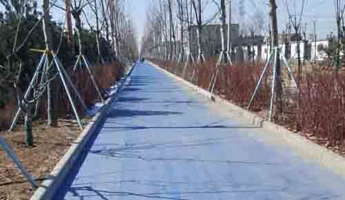 彩色瀝青路面