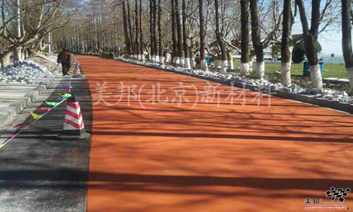 瀝路力聚合物彩色路面