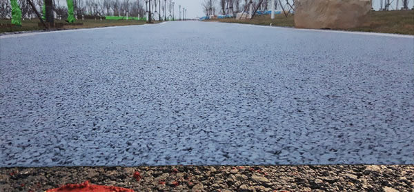 彩色透水瀝青
