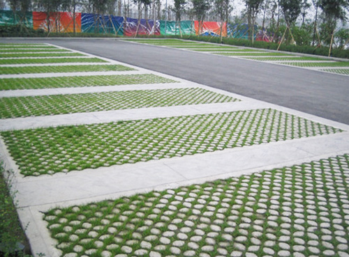 高承載植草地坪紙模