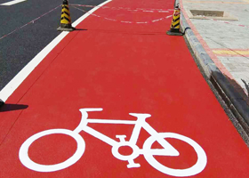 路面彩繪標識標線制作