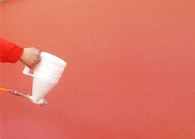 鋼橋彩色鋪裝之質(zhì)感防滑層